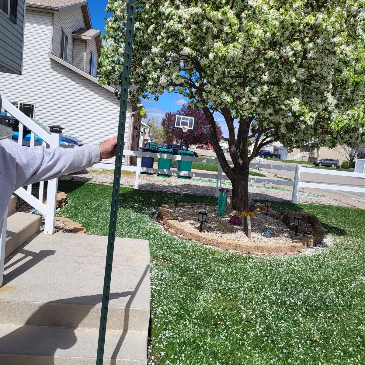 8ft Metal Fencing Poles Qty-15