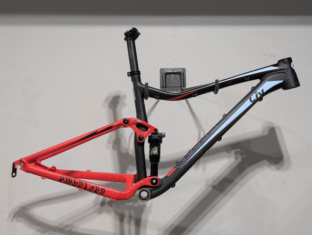 Medium - 2017 Liv Embolden 2 Full Suspension Mountain Bike 27.5 (Frame and Rear Shock Only)