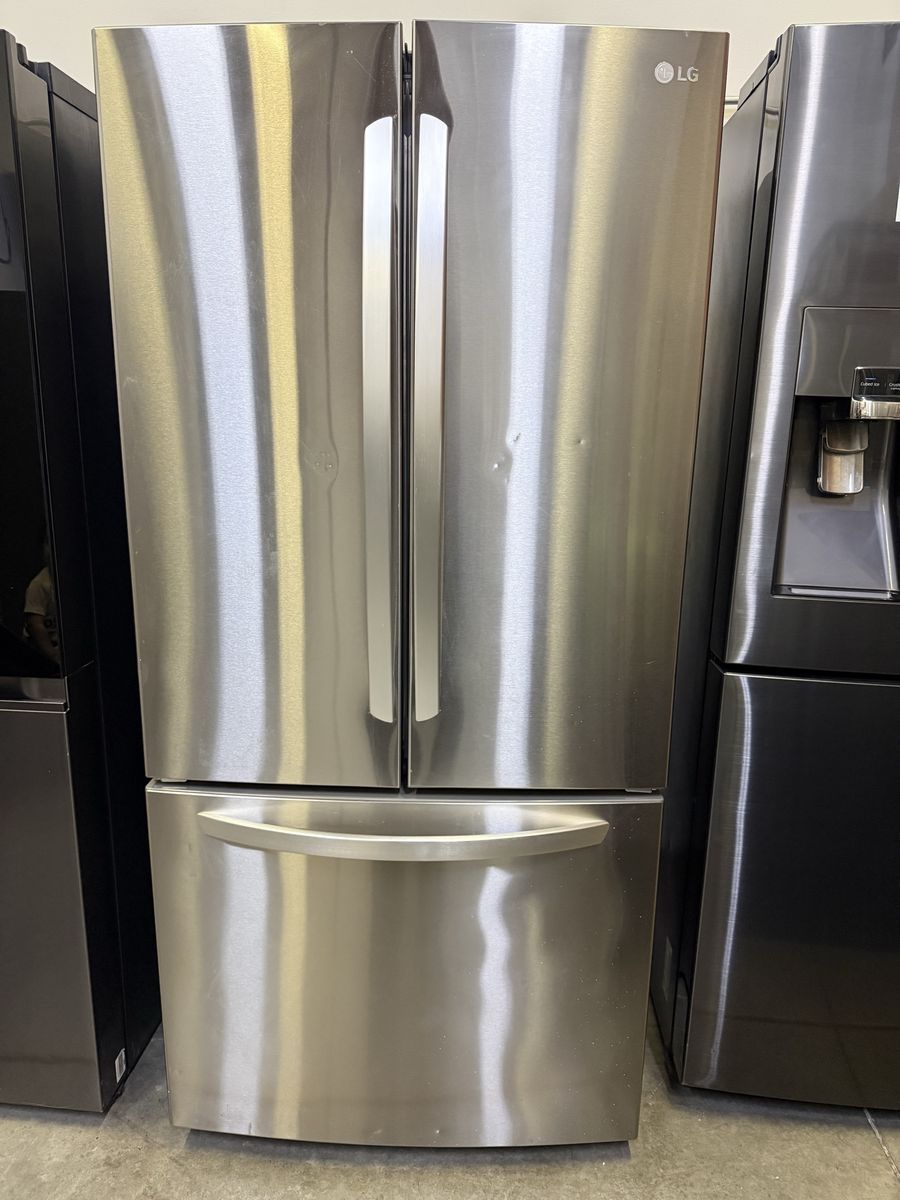LG 33-Inch Wide French Door Stainless Steel Refrigerator