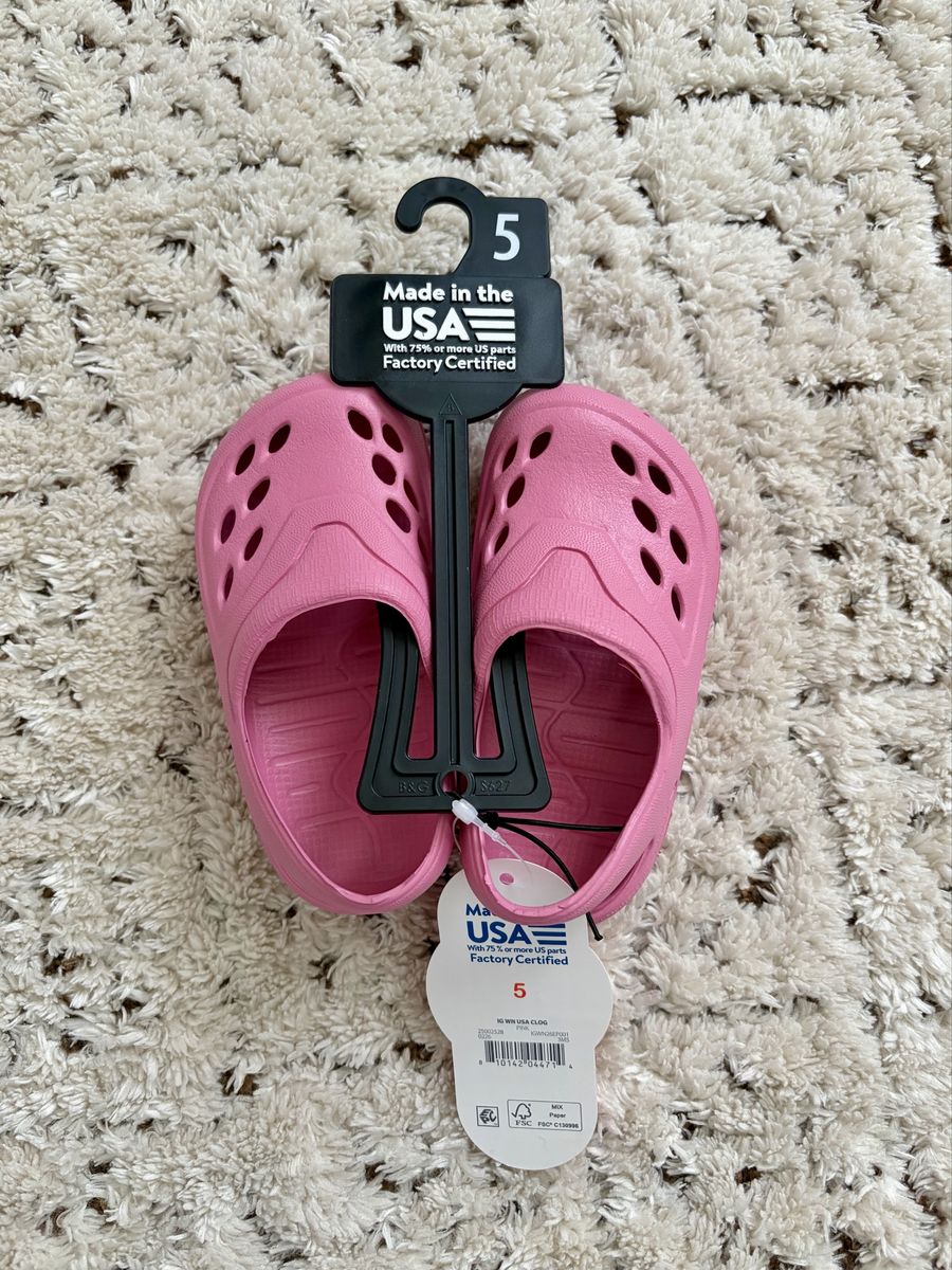 Pink Foam Clogs - Toddler Size 5