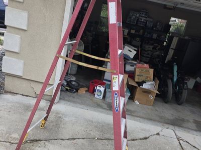 8 ft Werner Fiberglass Ladder.
