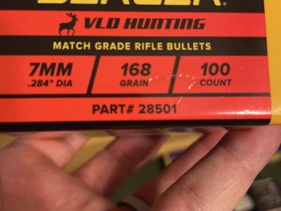Berger 168gr 284