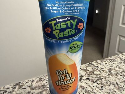 Unopened “Tasty Paste” Kids Toothpaste (Orange Creamsicle Flavor)