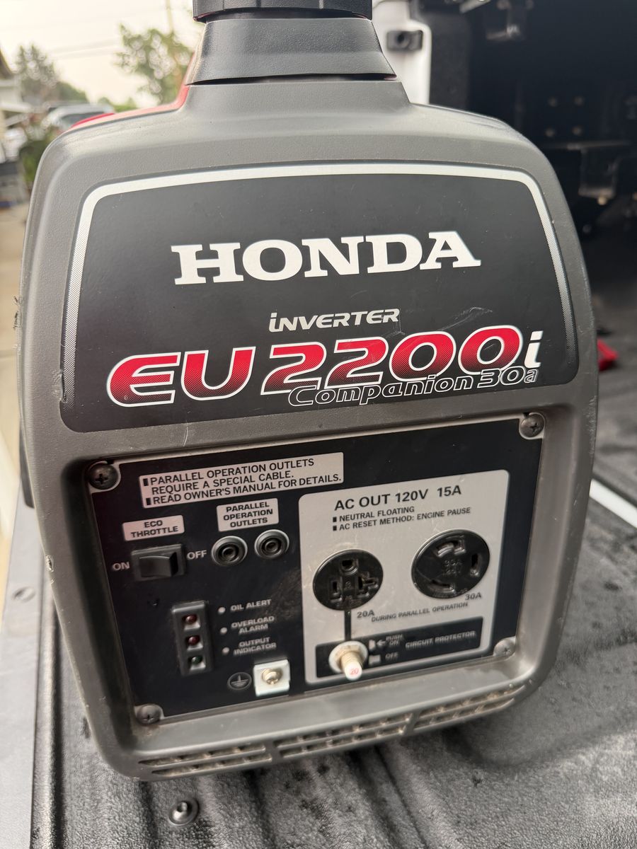 Honda Generators For Sale - EU2200i & EU7000is