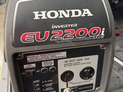 Honda Generators For Sale - EU2200i & EU7000is