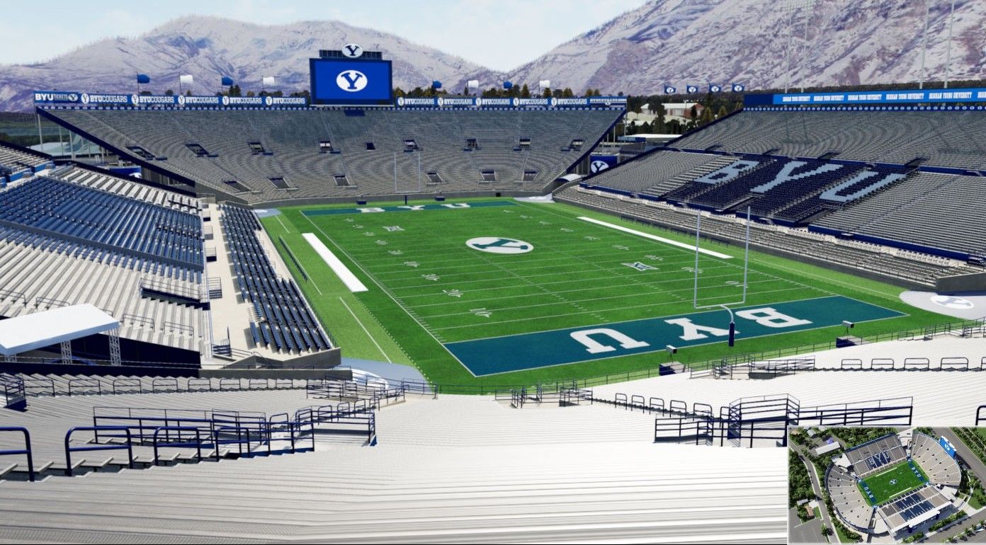 2 Tickets - BYU vs Utah Tech - $80 each - Section 147 Row 27