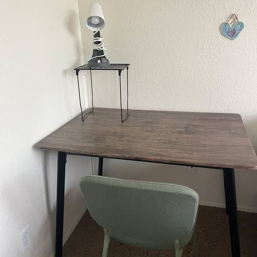 Desk + chair + Lamp
