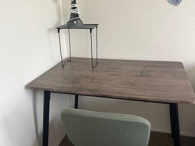 Desk + chair + Lamp