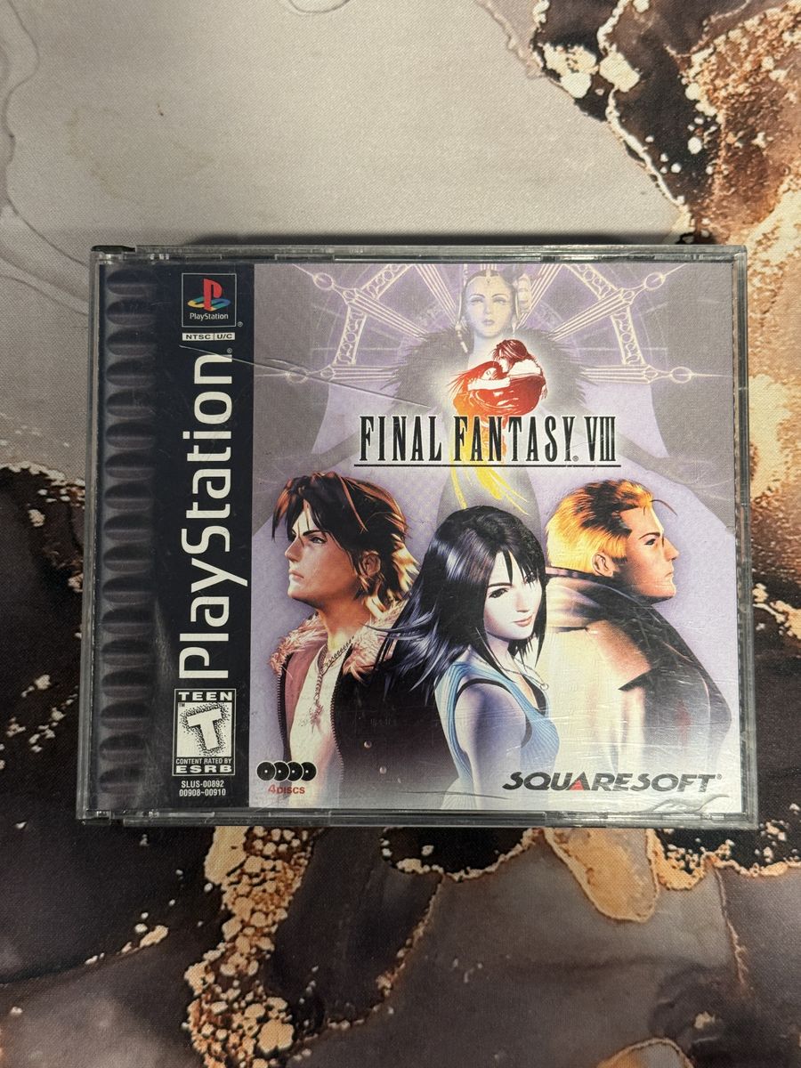 Final Fantasy VIII 8 PS1 Black Label