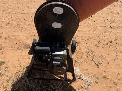 Gas Powered Cement Mixer