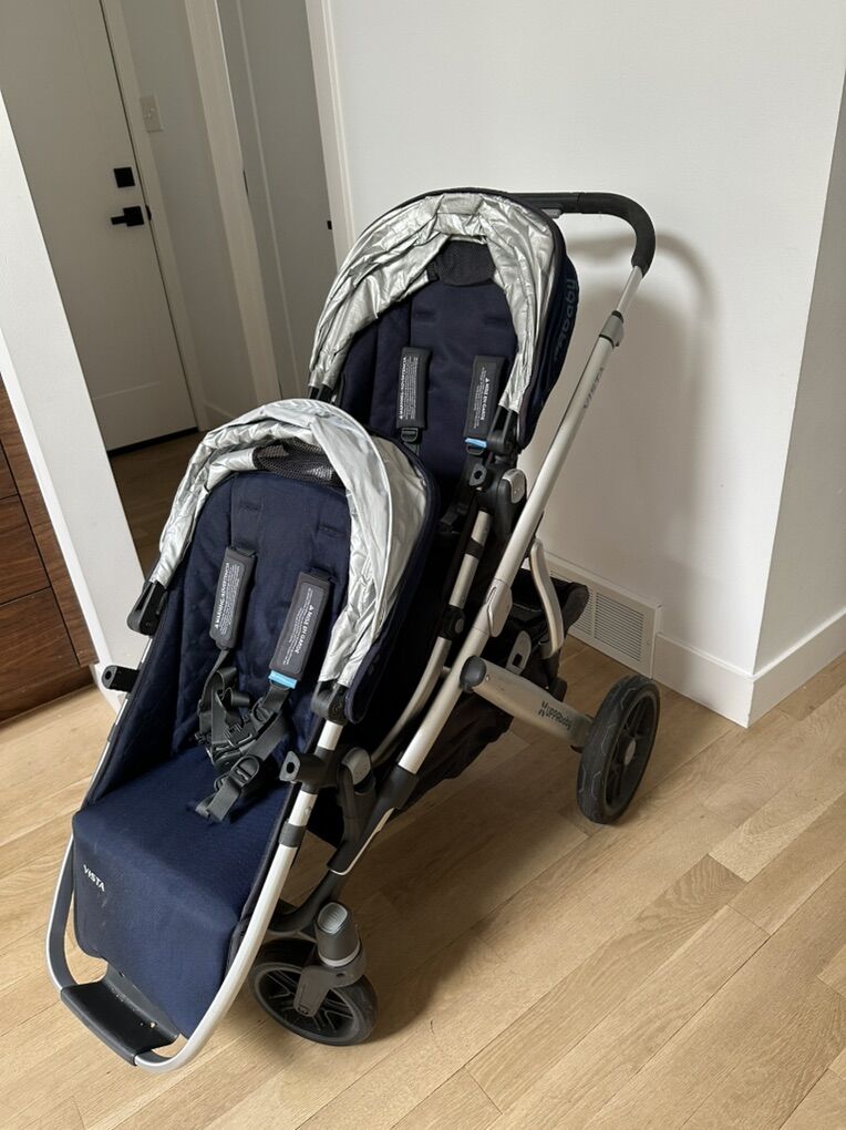 Double UppaBaby Stroller And Bonus Add Ons