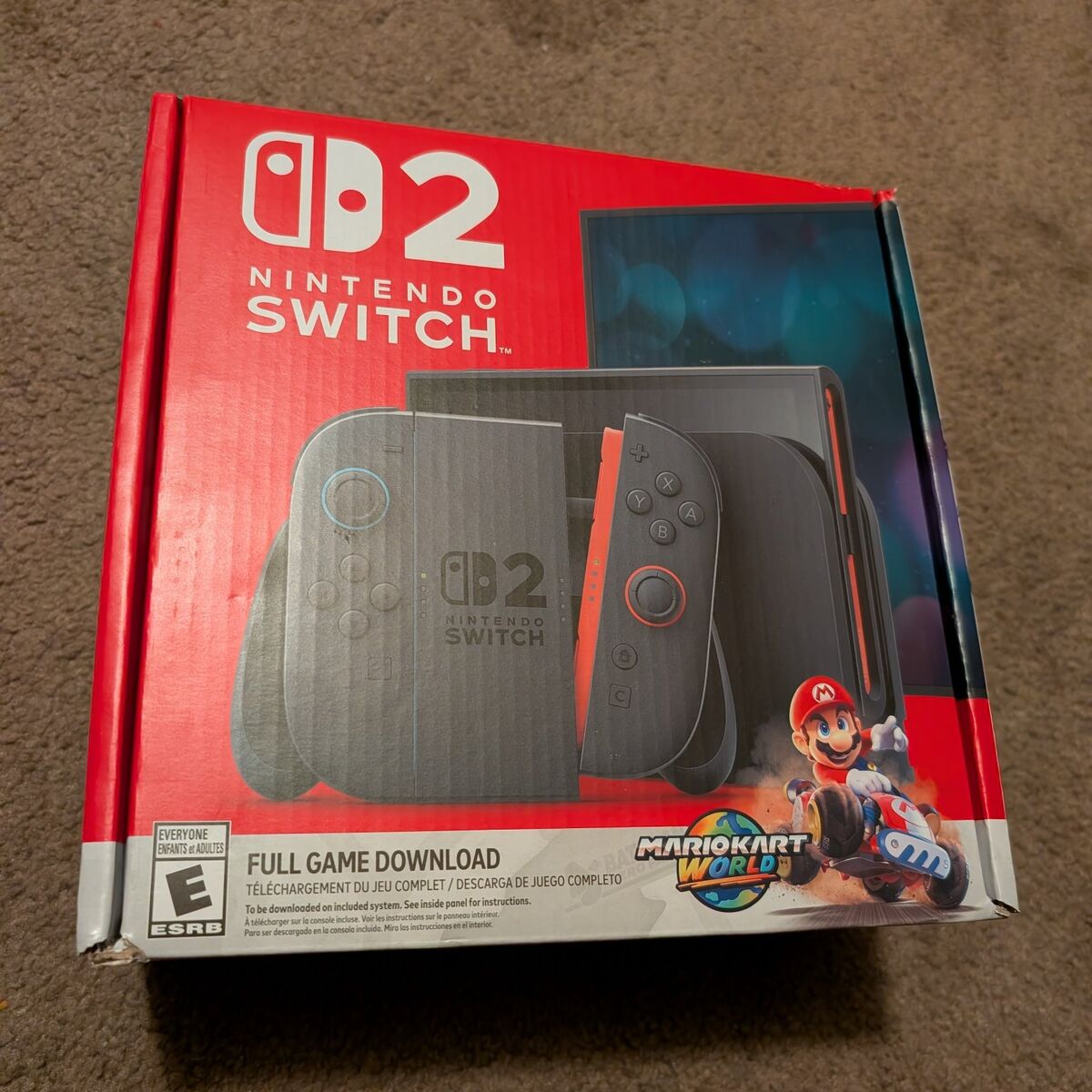 Nintendo Switch 2 Mario Kart World Bundle Bran New