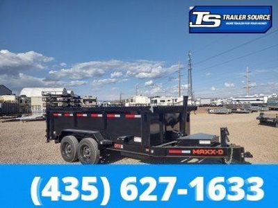 7x14 Maxx-D DTX Dump Trailer - 36" Sides - 17.5K GVWR