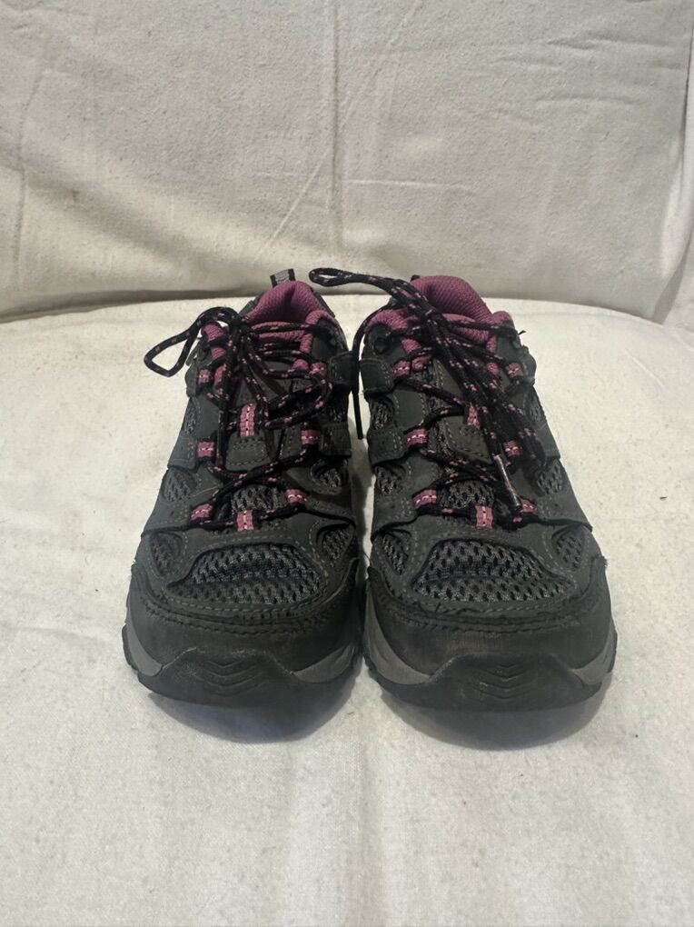 Merrell Toddler Size 12.5 Gray/Purple Hiking Shoes