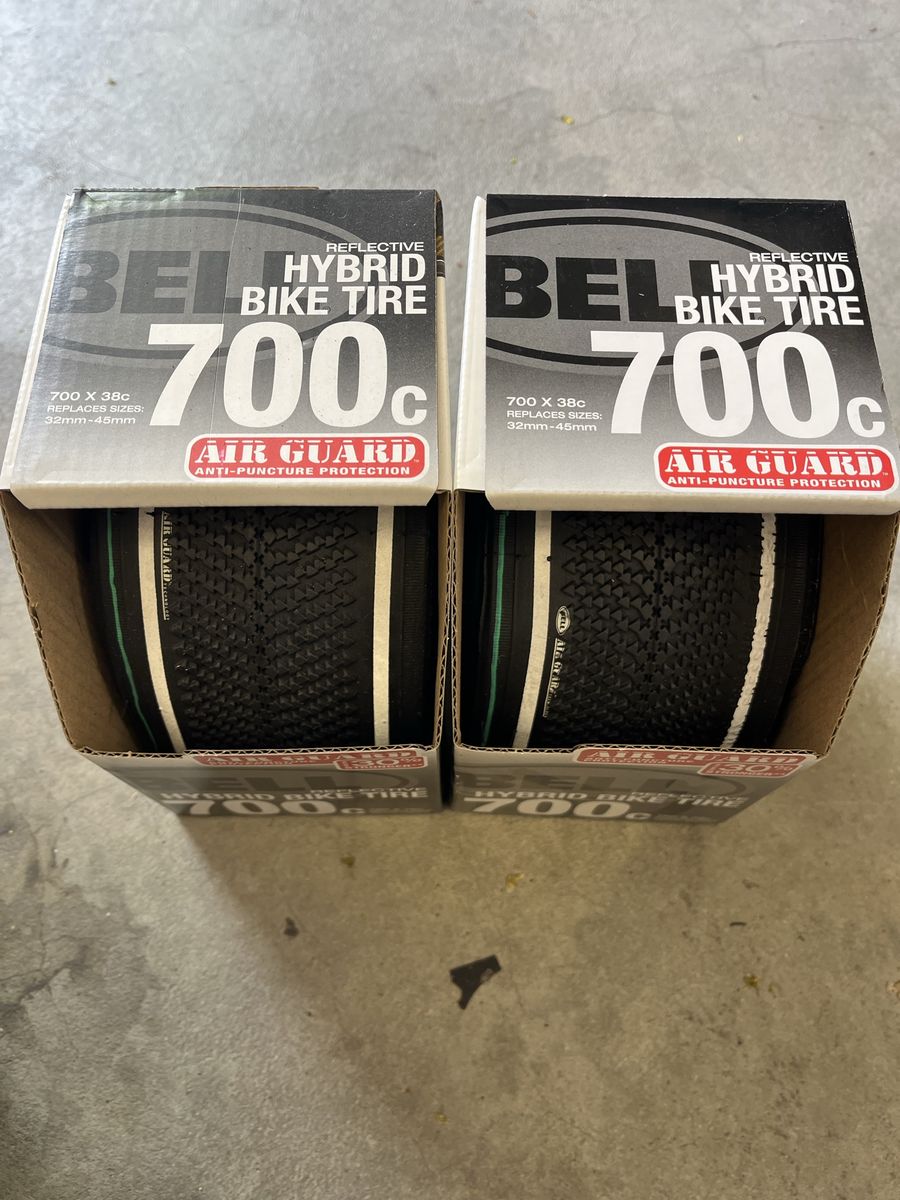 New Bell tires 700x38c
