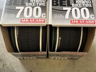 New Bell tires 700x38c