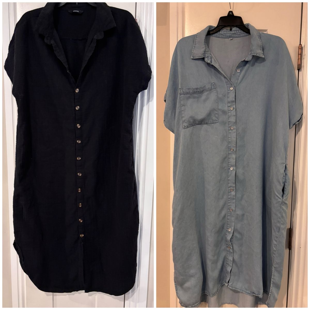Women’s XXL Shirt Dresses Perfect For Summer $10 Each