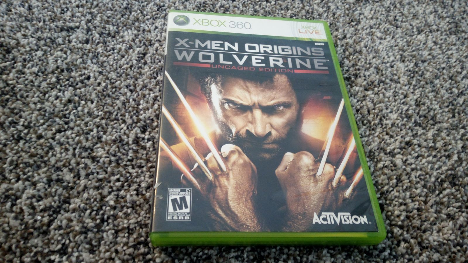 X-Men Origins Wolverine Uncaged Edition (Microsoft Xbox 360) Action-Adventure Video Game