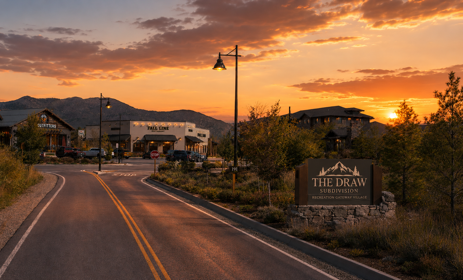 Rare ±37.47-acre commercial land opportunity at the gateway to Flaming Gorge For Sale