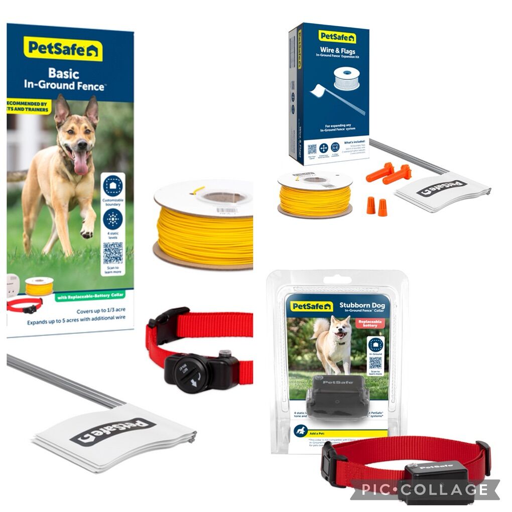 In-Ground Fence with Extra Collar and Extra Wire