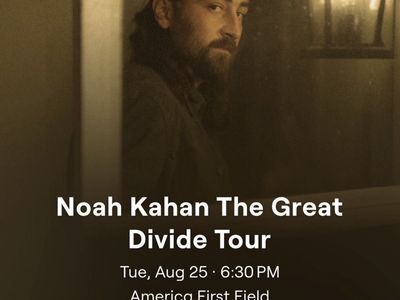 Noah Kahan - Set Of 2 Tickets - August 25th