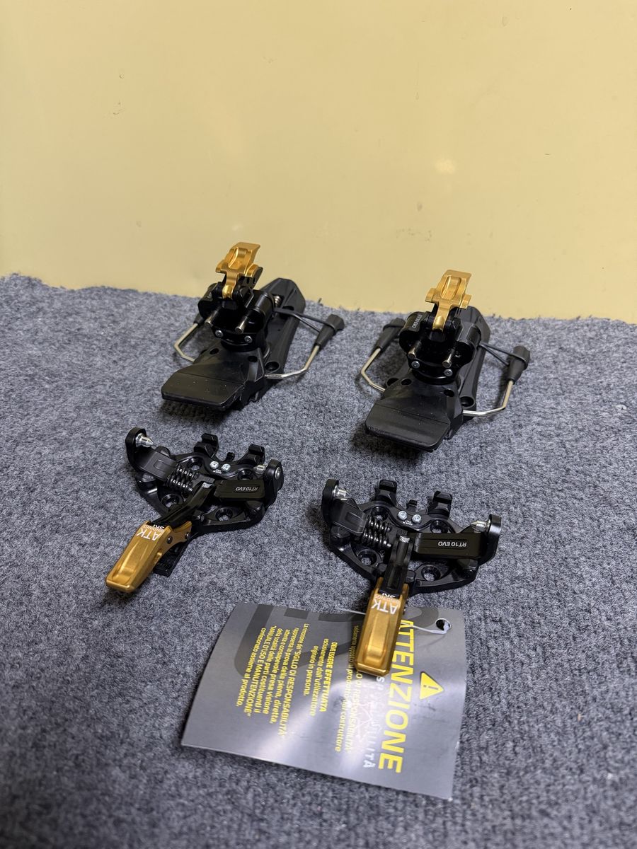 New ATK RT 10 EVO Ski Touring Bindings w/ 97mm Brake