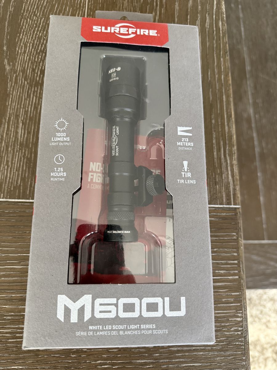 Surefire M600U-Z68-BK Scout light weapon light