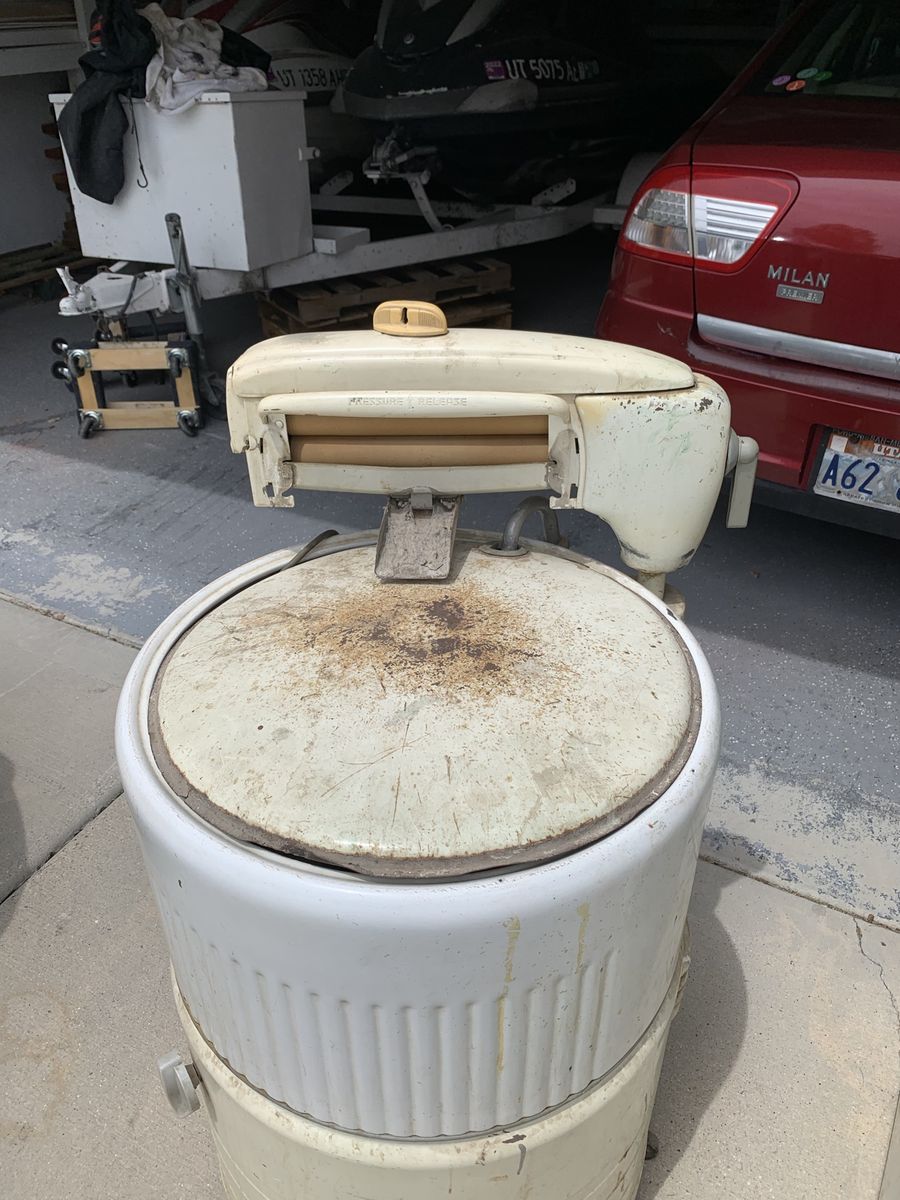 Antique washer