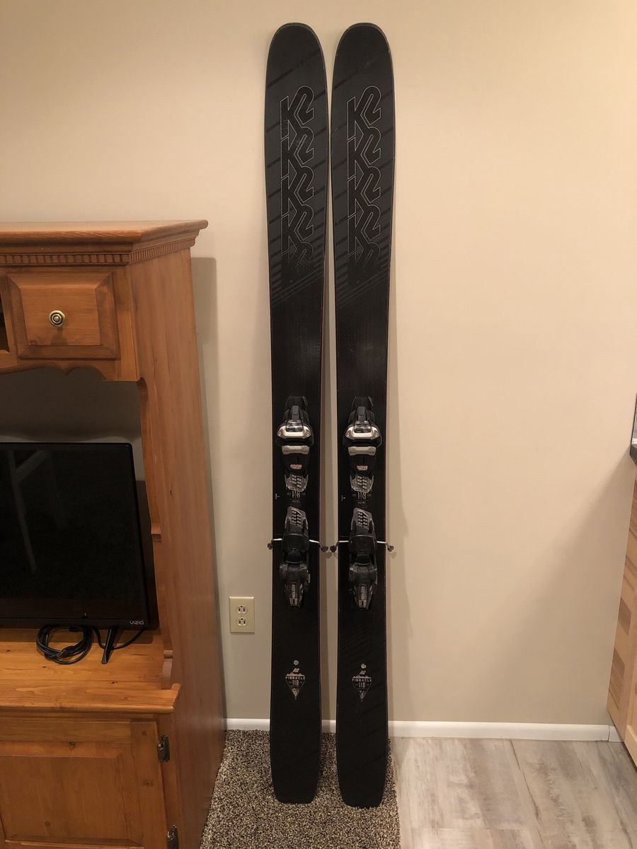 190cm K2 Pinnacle 118 Powder Skis