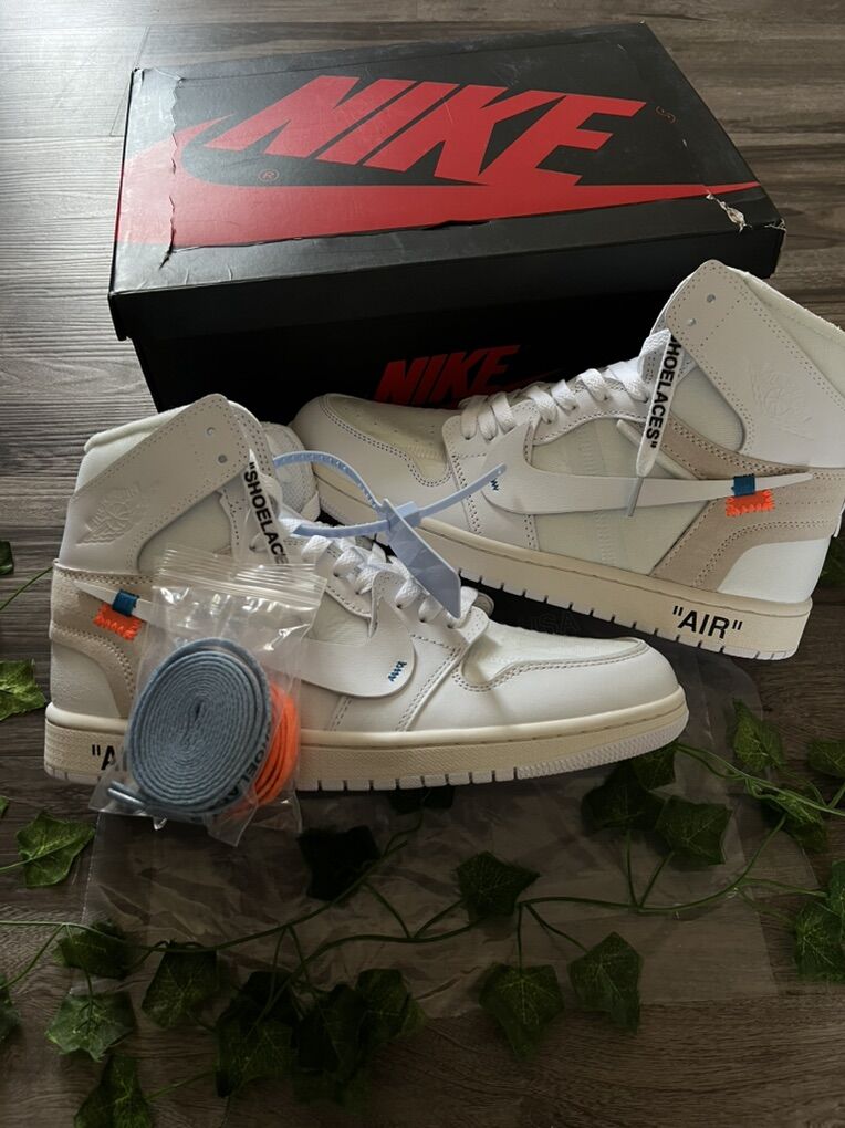 Brand new air Jordan 1 off-white Chicago’s.