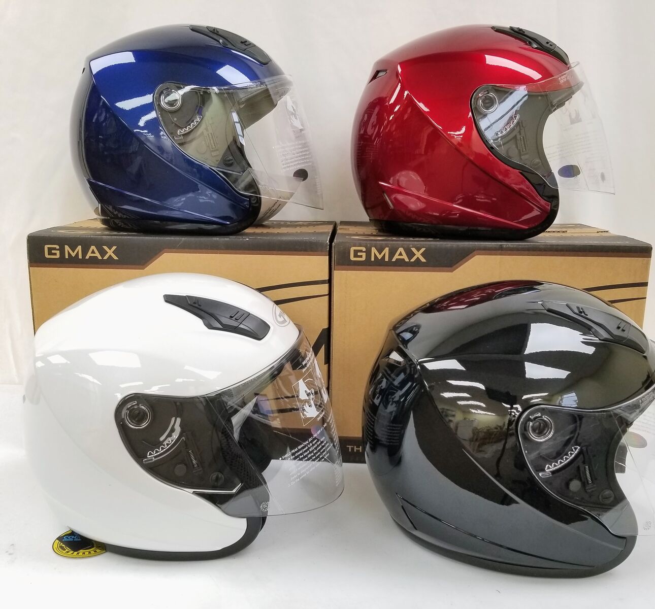 Gmax OF-17 Open Face Helmets