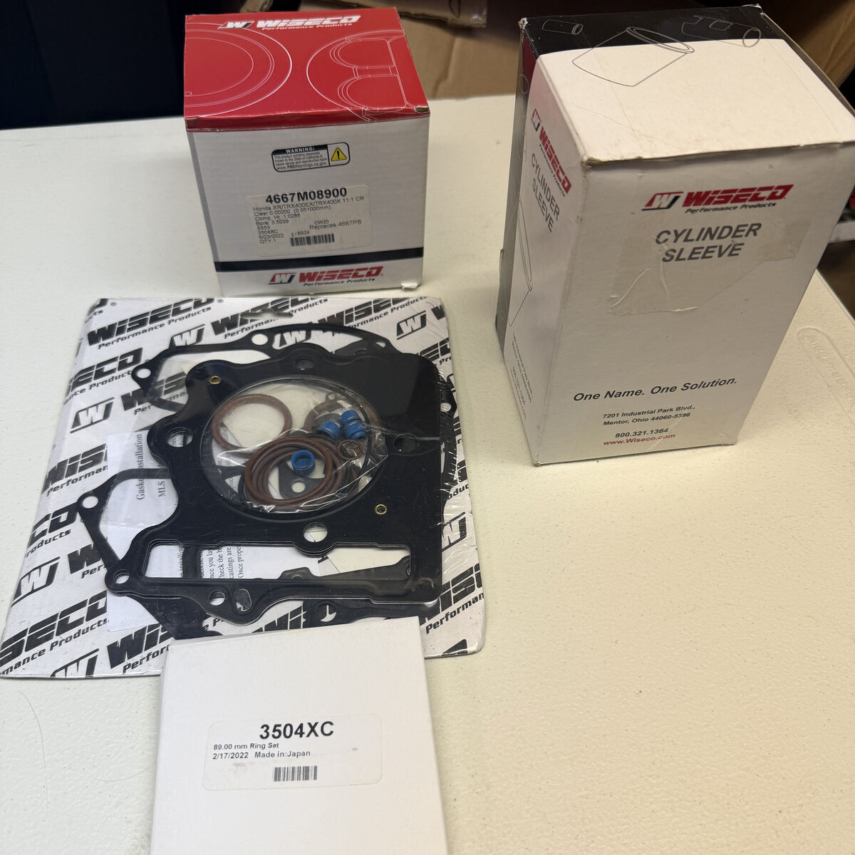 Rebuild Kit Honda XR/TRX400EX