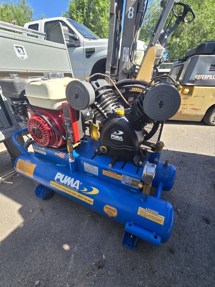 Gas Powered Air Compressor