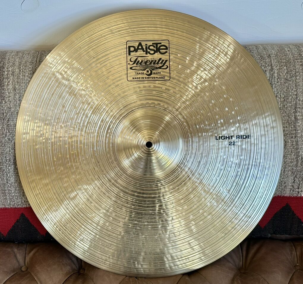 PAISTE 22 Inch Twenty Series Light Ride Cymbal