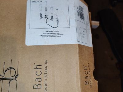 Bach Modern Classics BR004-XX 4-Hole Rough-In Valve for Roman Tub Faucet