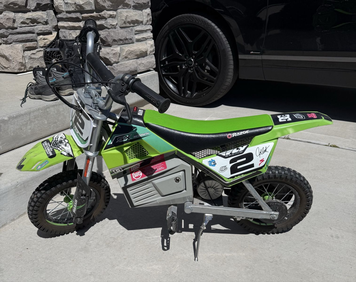 Razor SX350McGrath Dirt Rocket Electric Motocross Bike - Green