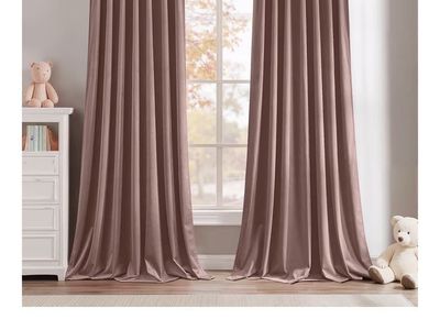 Dusty Rose BLACKOUT CURTAINS