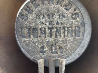 Vintage Shepard's Lightning Wooden Ice Cream Freezer