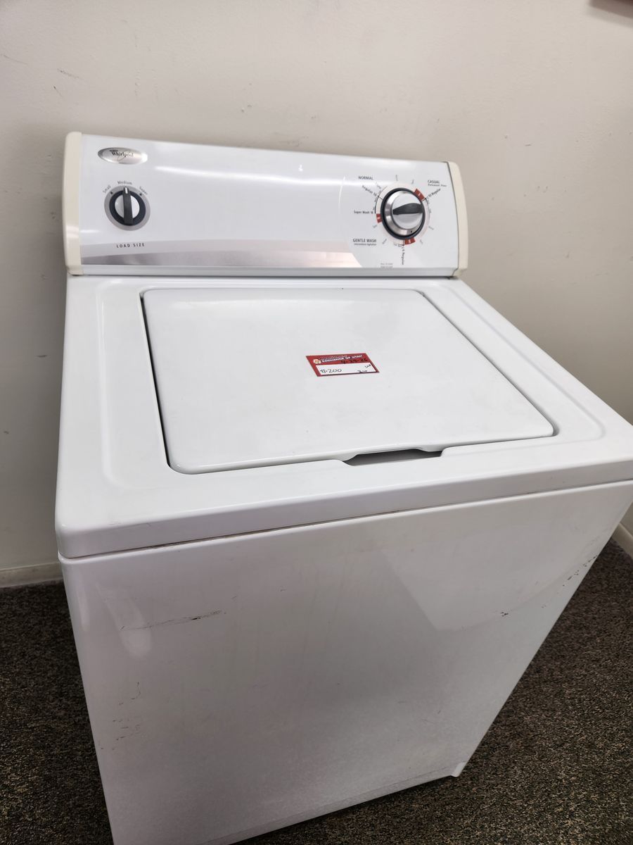 GREAT WHIRLPOOL TOPLOAD WASHER! W-WARRANTY