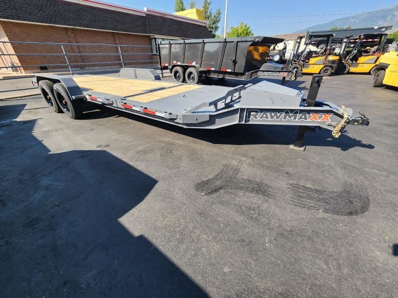 2026 RawMaxx 22' G7X 17.5K Gravity Tilt Flatbed Tr