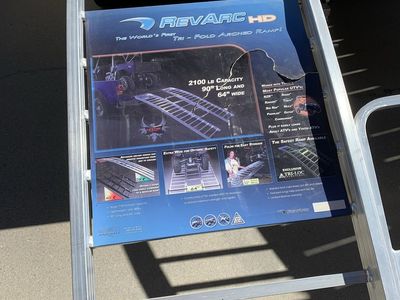 Revarc HD Tri-Fold Arched ATV/UTV Ramp 2100 lb Capacity