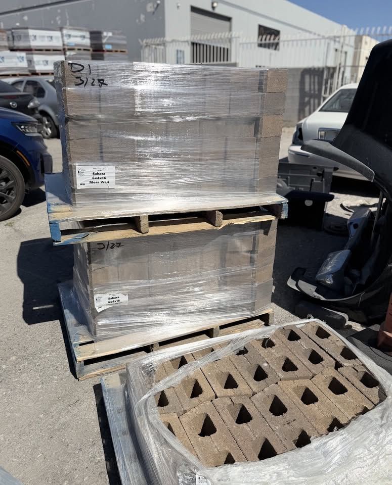 $4 Bloques Mesa Wall Sahara 6x4x16