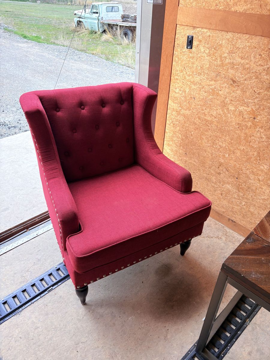 Red Arm Chair