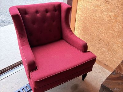 Red Arm Chair