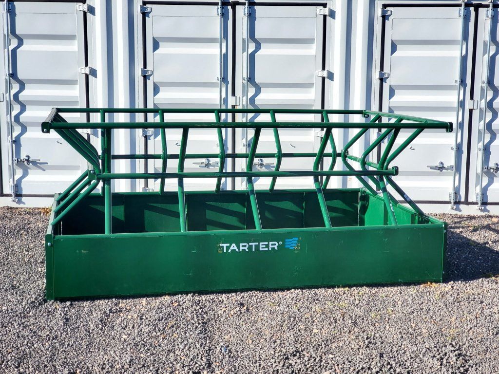 8ft Large Square Bale Feeder