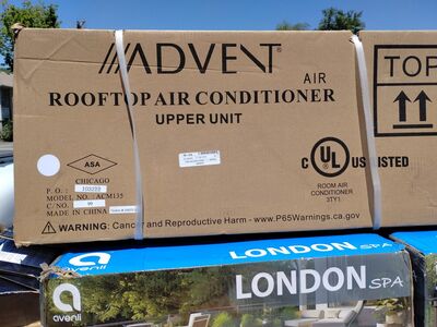 i have 2 roof top rv aci units 15.000btu on sale this week 400$ each call for mor info