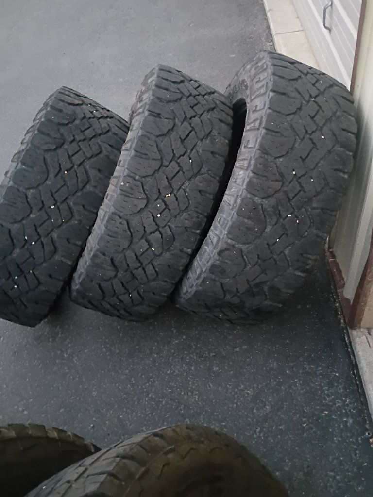 (3) Goodyear Wrangler Duratrac LT275/65R18