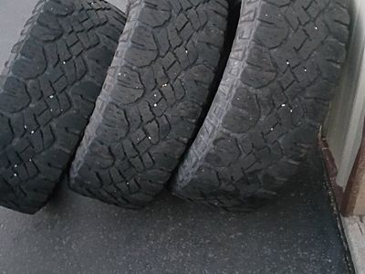 (3) Goodyear Wrangler Duratrac LT275/65R18