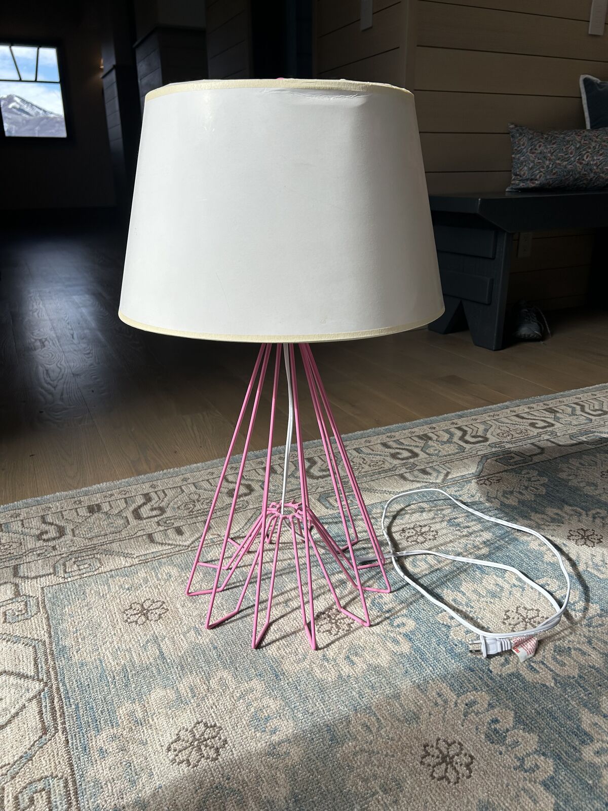 Pink lamp