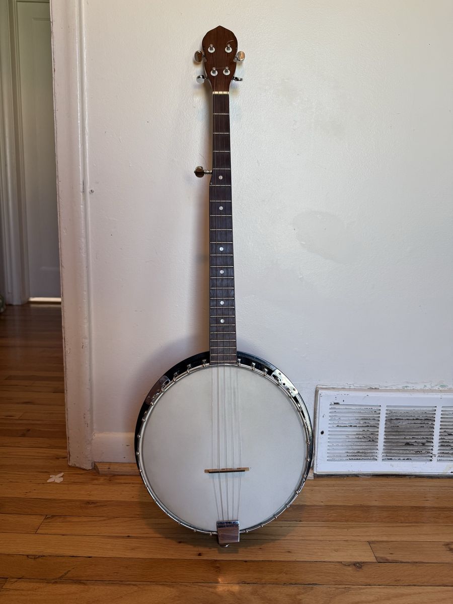 Vintage 1960s 5 String Banjo